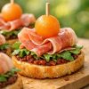 Crostini-mit-Serranoschinken von ehab catering