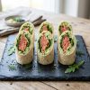 mini-wraps-raeucherlachs von ehab catering