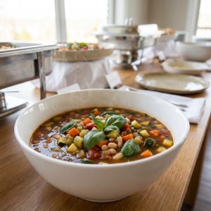 Minestrone-suppe