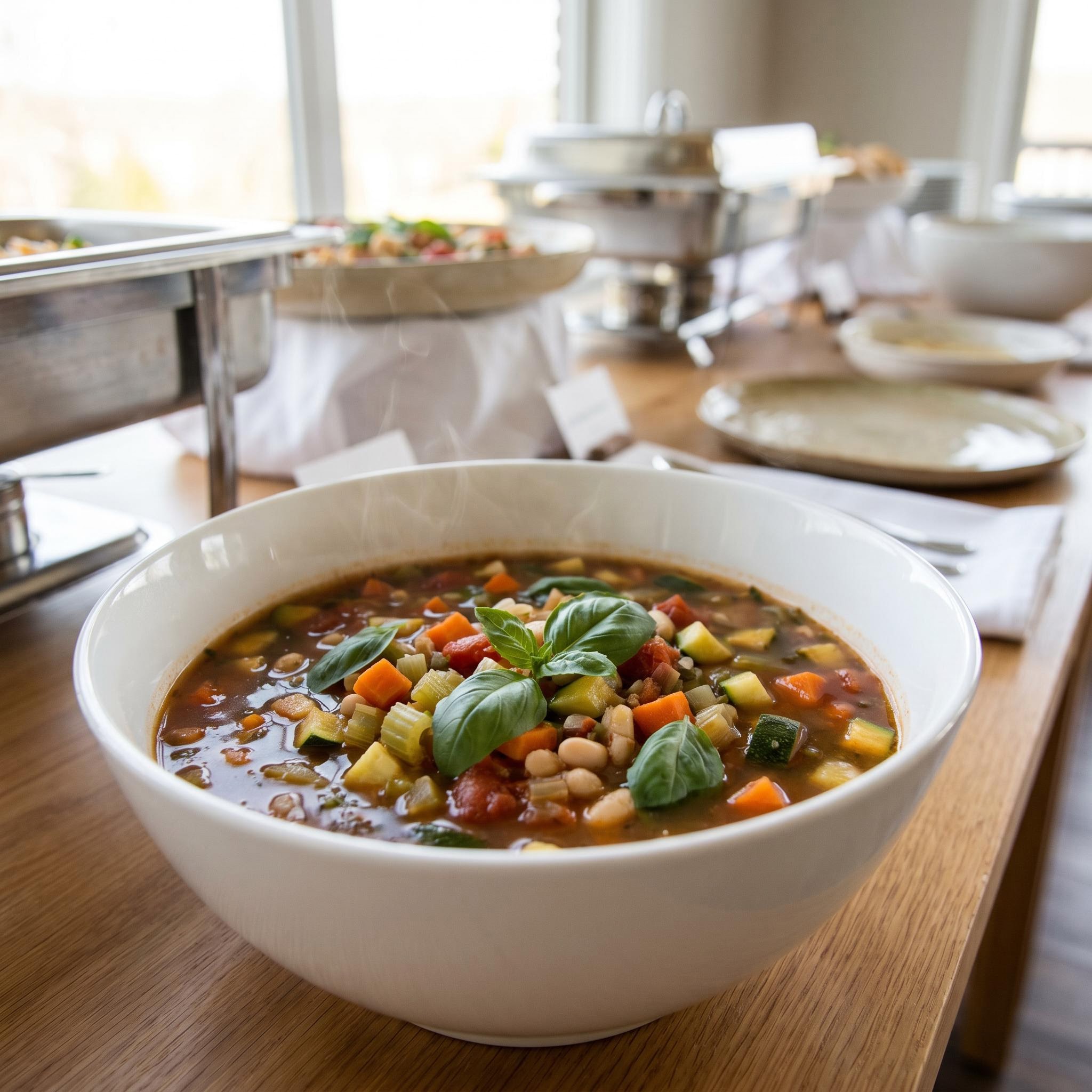 Minestrone-suppe
