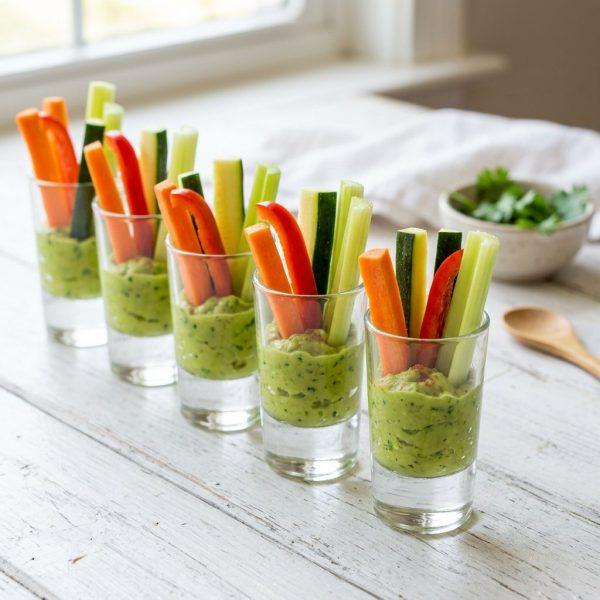 rohkost-gemuesesticks-guacamole von ehab catering