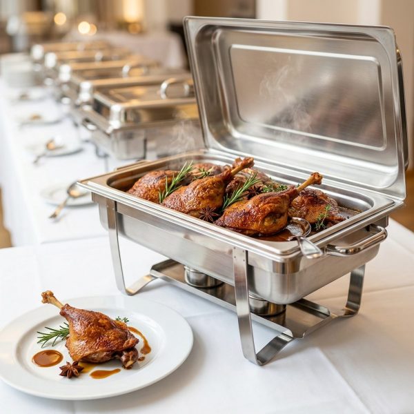 Knusprige Gänsekeule von ehab Catering