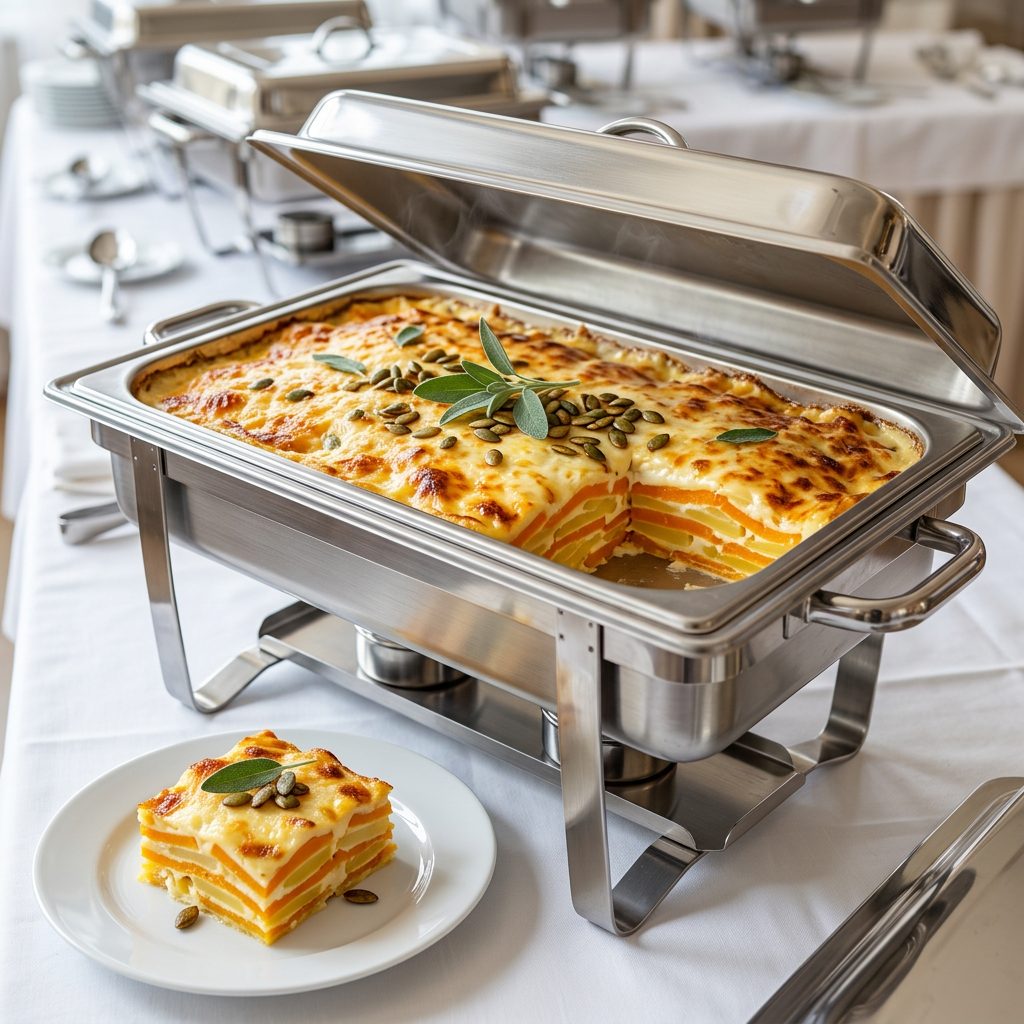 Kürbis Kartoffel Gratin von ehab catering