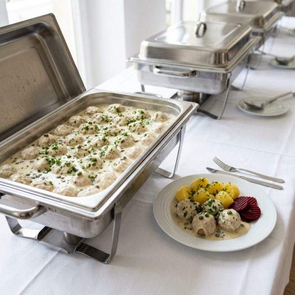 Hauptspeise-Königsberger Klopse mit Kapernsauce von ehab catering