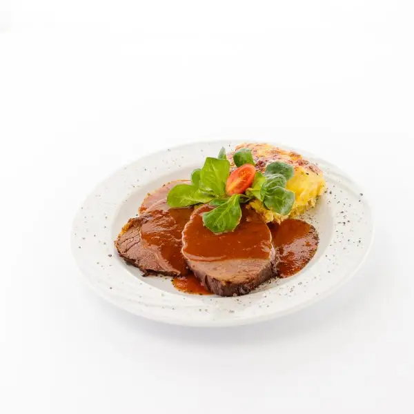Rinderbraten mit dunkler Sauce von ehab Catering