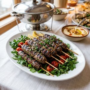 kafta-spieß-hauptspeisen von ehab catering