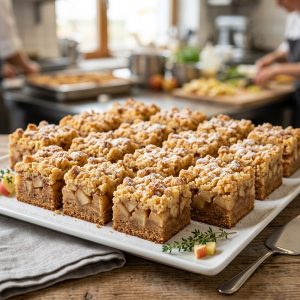 Apfel-Streuselkuchen von ehab catering