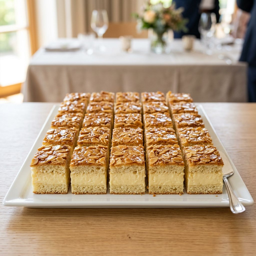 Bienenstich kuchen von ehab catering