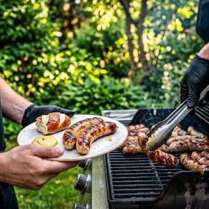 Bratwurst-gegerillt. von ehab catering