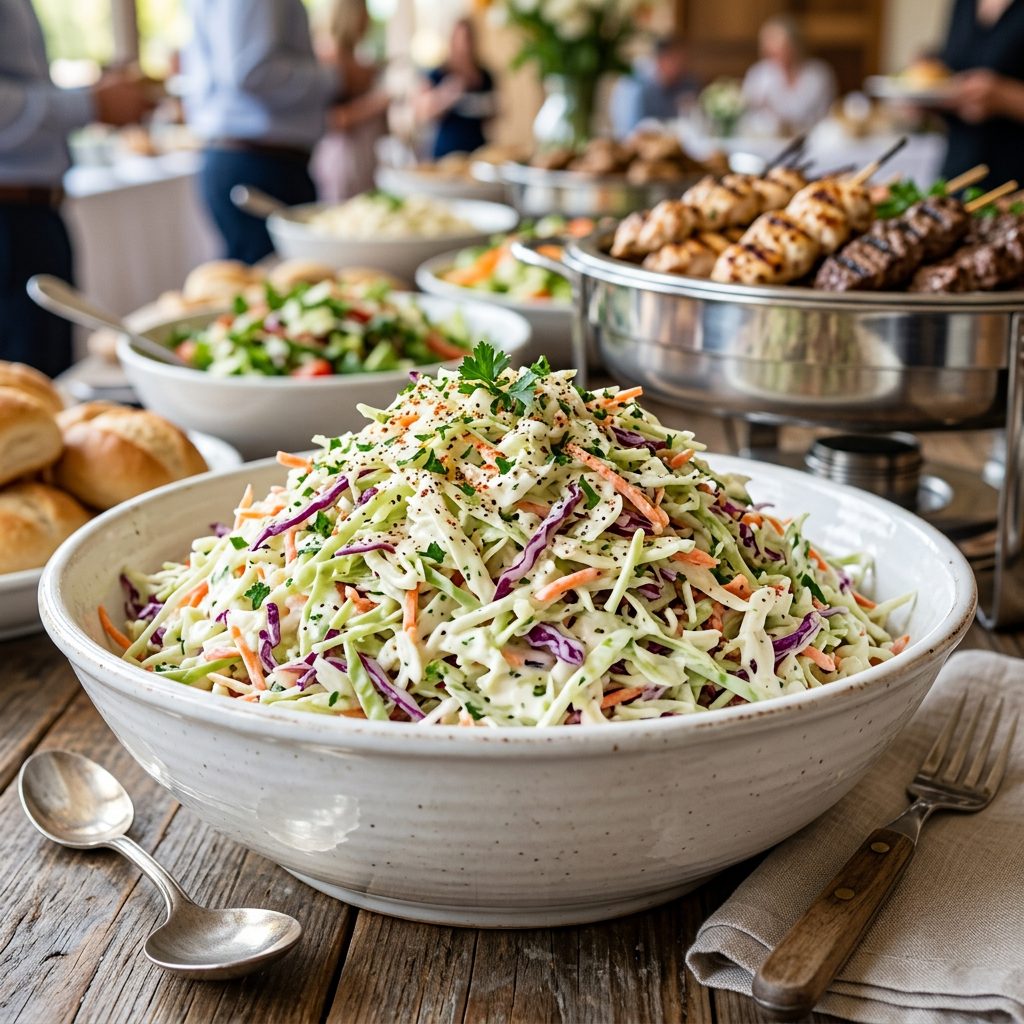 Cole Slaw in der Schüssel von ehab catering