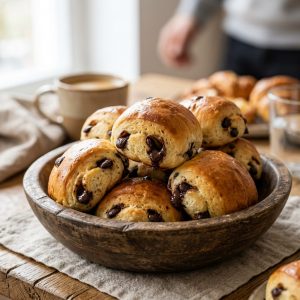 Mini-Schokobrötchen