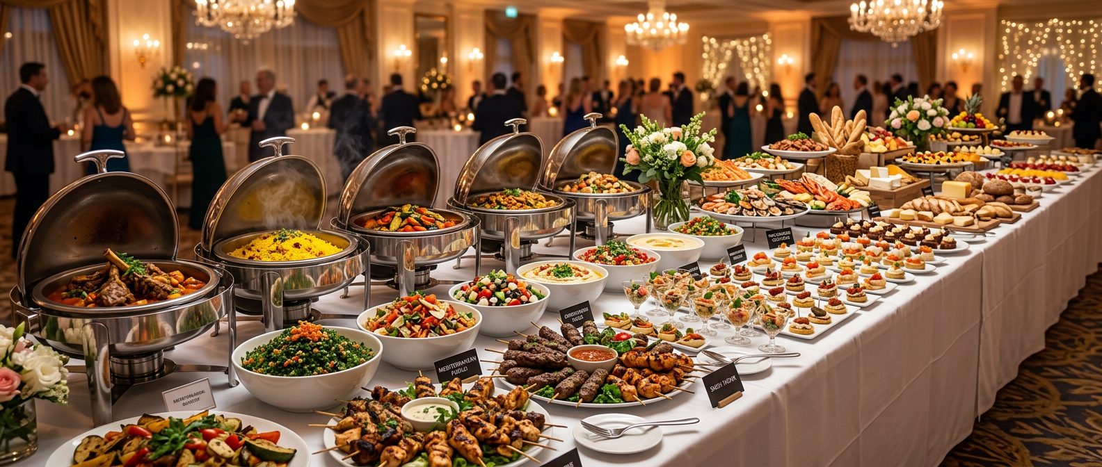 buffet-banner von ehab catering