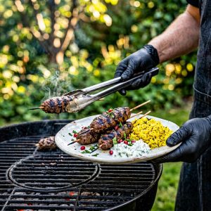 kofta Spieße gegerillt von ehab catering