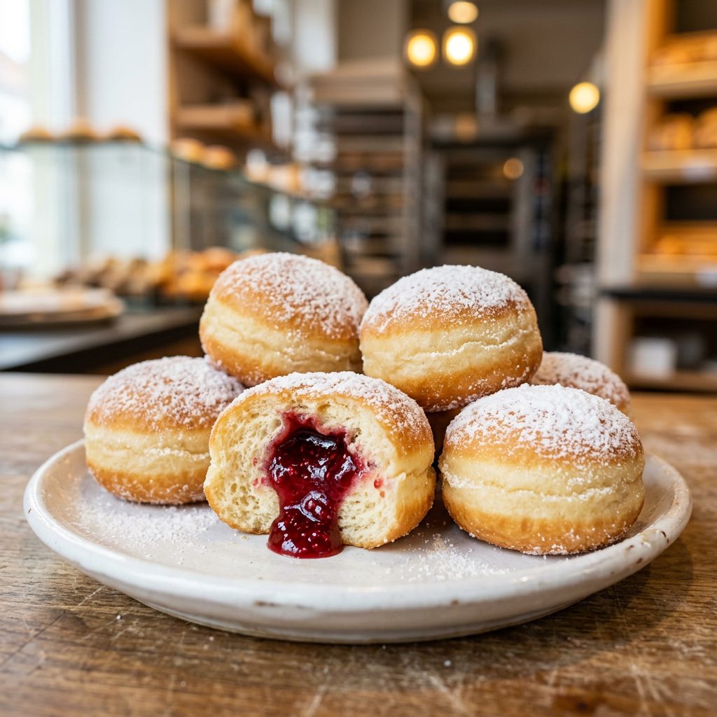 mini-berliner von ehab catering